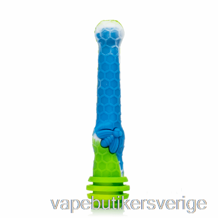 Vape Sverige Stratus Honungsdopp Silikon Dab Halm Hav (blå/grön/vit)